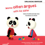 Momo often argues with his sister