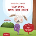 When angry, bunny hurts himself