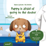 Puppy is afraid of going to the doctor